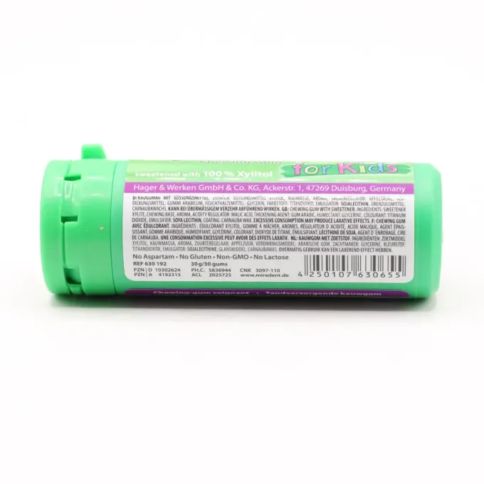 MIRADENT Xylitol Chewing Gum Kids 30 g