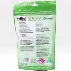 MIRADENT Xylitol Chewing Gum Spearmint Ref. 200 Stück