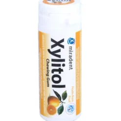 MIRADENT Xylitol Chewing Gum Frucht 30 Stück