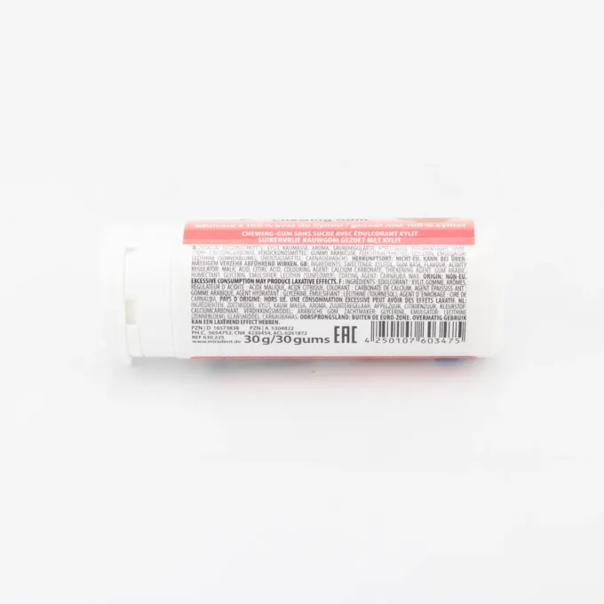 MIRADENT Xylitol Chewing Gum Wassermelone 30 Stück