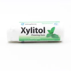 MIRADENT Xylitol Chewing Gum Spearmint 30 Stück