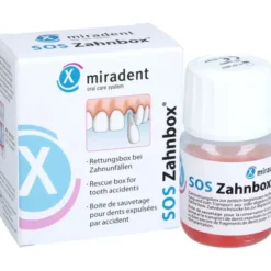 MIRADENT Zahnrettungsbox SOS Zahnbox 1 St
