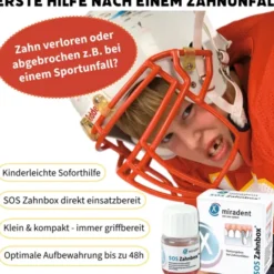 MIRADENT Zahnrettungsbox SOS Zahnbox 1 St