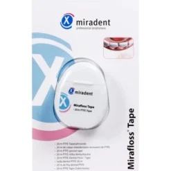 MIRADENT Zahnseide Mirafloss Tape 20 m