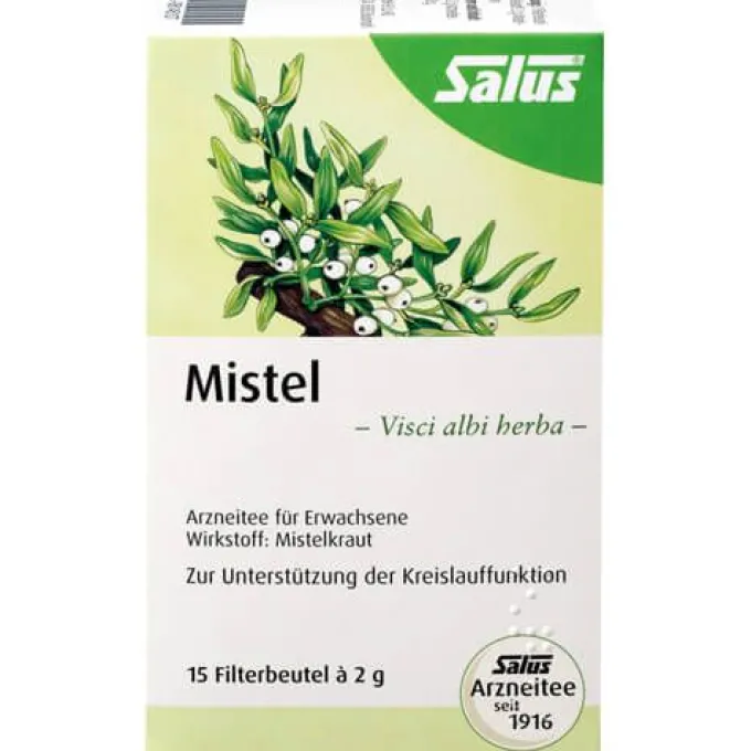 MISTEL ARZNEITEE Visci albi herba Salus Filterbtl. 15 Stück