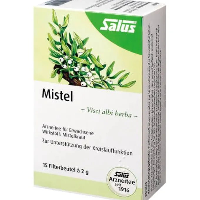 MISTEL ARZNEITEE Visci albi herba Salus Filterbtl. 15 Stück