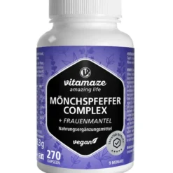 MÖNCHSPFEFFER COMPLEX Frauenmantel Vit.C Folsäure 270 Stück