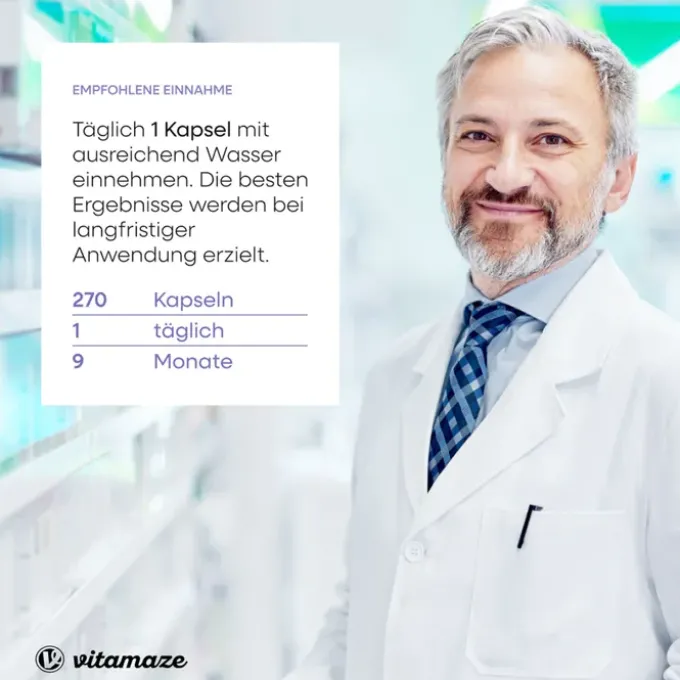 MÖNCHSPFEFFER COMPLEX Frauenmantel Vit.C Folsäure 270 Stück