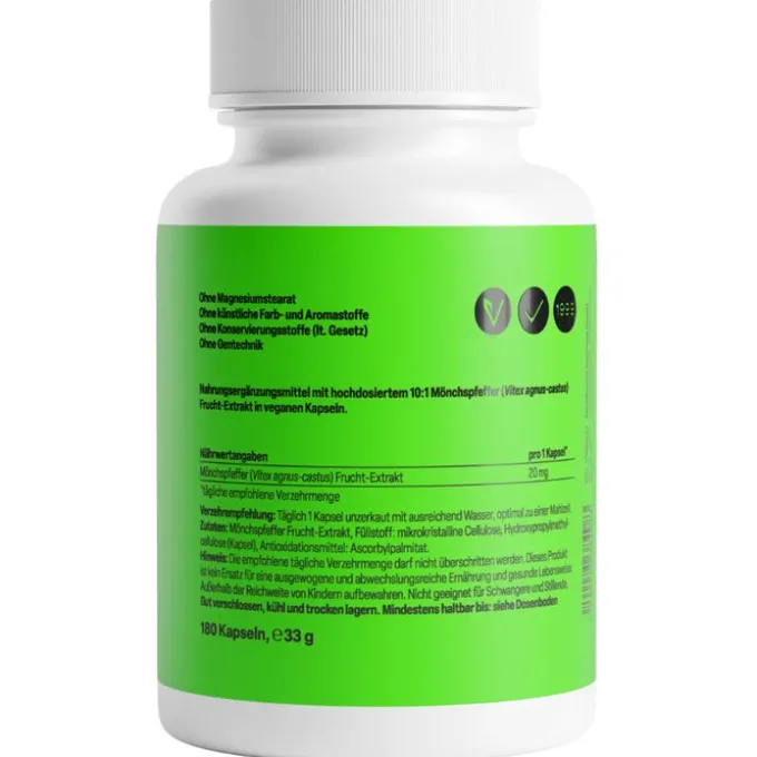 MÖNCHSPFEFFER 20 mg Kapseln 180 Stück