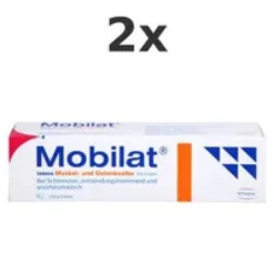 MOBILAT Intens Muskel- und Gelenksalbe 3% Creme Set 2x 100g