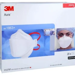 3M 1863+ ohne Ventil Aura FFP3 20 St