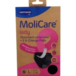 MOLICARE lady Absorbent underwear+5 Pads Gr.L 1 St