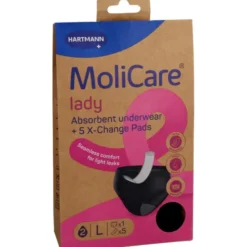 MOLICARE lady Absorbent underwear+5 Pads Gr.L 1 St