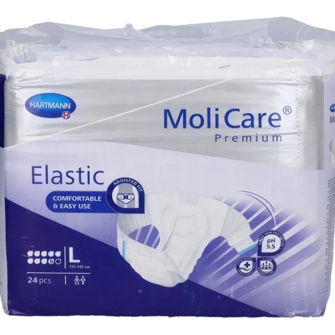 MOLICARE Premium Elastic Slip 9 Tropfen Gr.L 3X24 St