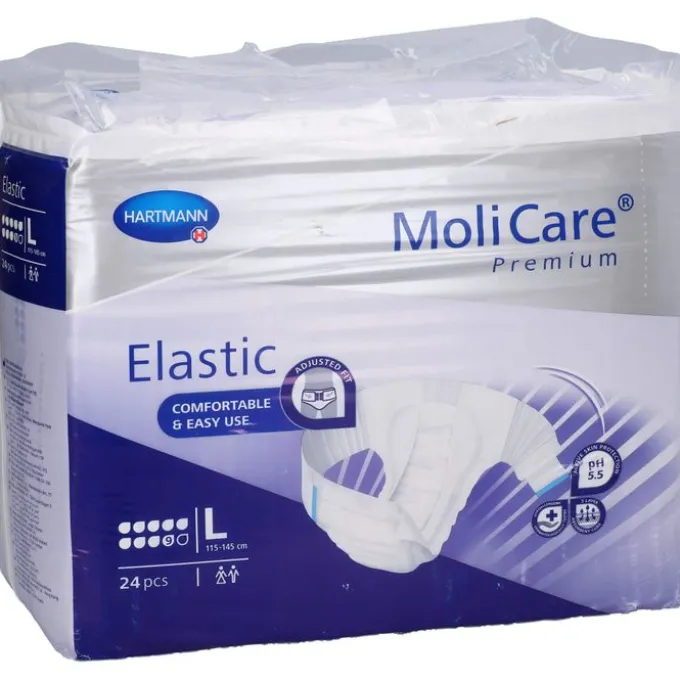 MOLICARE Premium Elastic Slip 9 Tropfen Gr.L 3X24 St