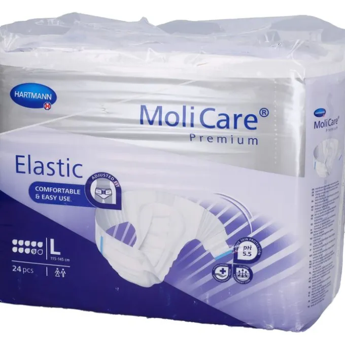 MOLICARE Premium Elastic Slip 9 Tropfen Gr.L 3X24 St