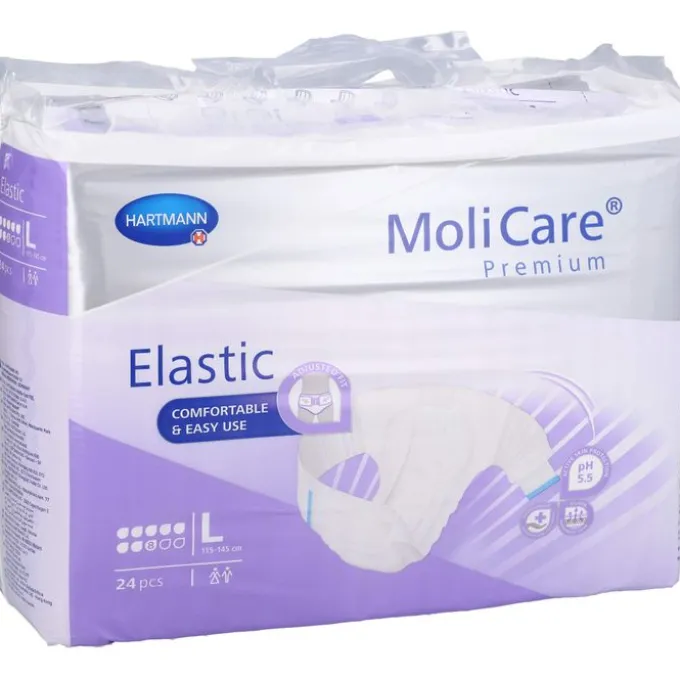 MOLICARE Premium Elastic Slip 8 Tropfen Gr.L 3X24 St