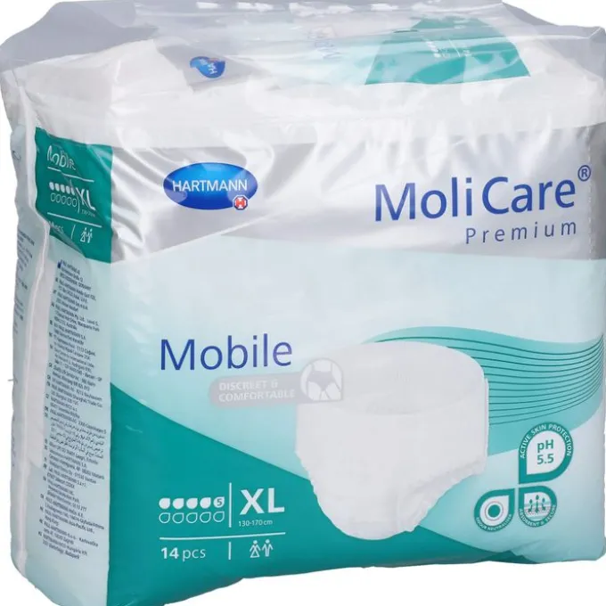 MOLICARE Premium Mobile 5 Tropfen Gr.XL 14 St