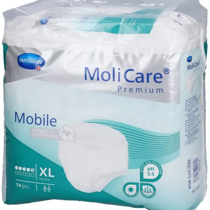 MOLICARE Premium Mobile 5 Tropfen Gr.XL 14 St