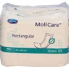 MOLICARE rectangular 3 Tropfen 20x40 cm 50 St