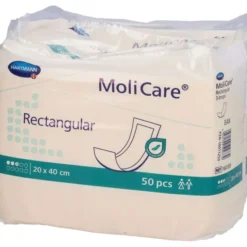 MOLICARE rectangular 3 Tropfen 20x40 cm 50 St