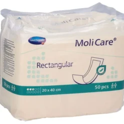 MOLICARE rectangular 3 Tropfen 20x40 cm 50 St