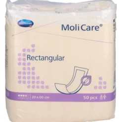 MOLICARE rectangular 4 Tropfen 20x60 cm 50 St