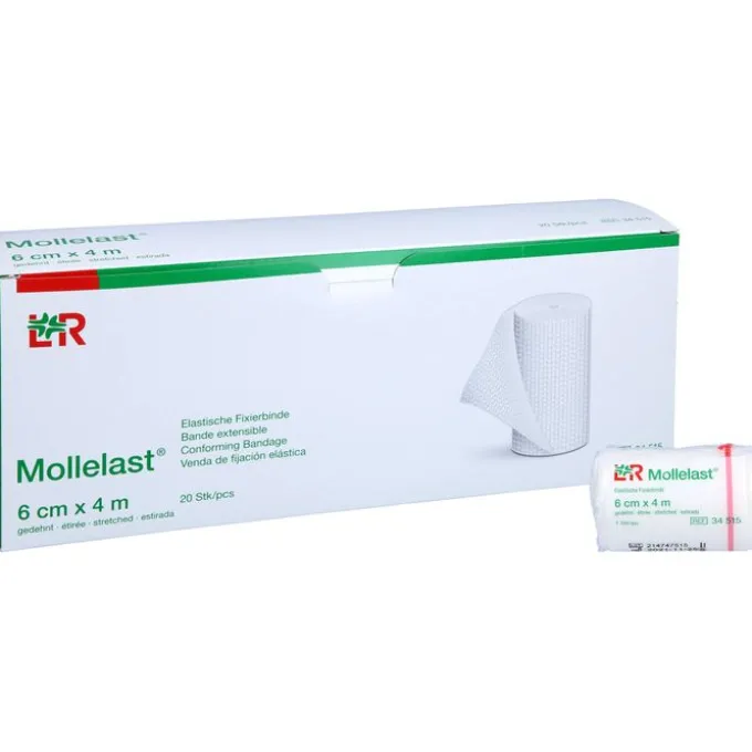 MOLLELAST Binden 6 cmx4 m einzeln verpackt 20 St