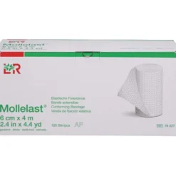 MOLLELAST Binden 6 cmx4 m weiß lose 100 St