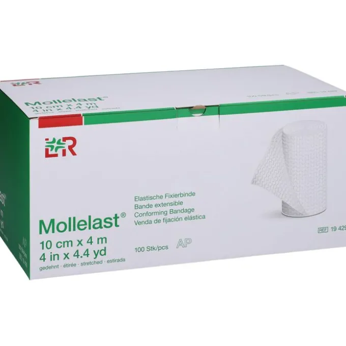 MOLLELAST Binden 10 cmx4 m weiß lose 100 St