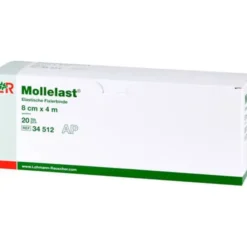 MOLLELAST Binden 8 cmx4 m weiß 20 St