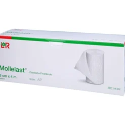 MOLLELAST Binden 8 cmx4 m weiß 20 St