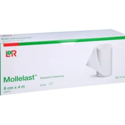 MOLLELAST Binden 8 cmx4 m weiß 20 St