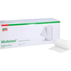 MOLLELAST Binden 8 cmx4 m weiß 20 St
