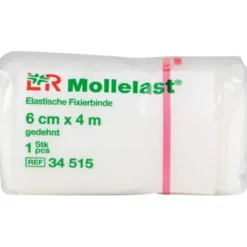 MOLLELAST Binden 6 cmx4 m weiß 1 St
