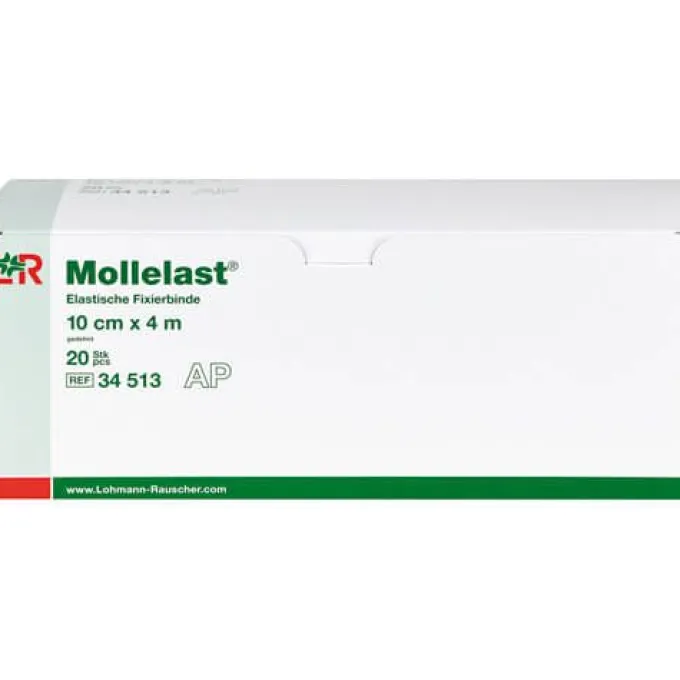 MOLLELAST Binden 10 cmx4 m weiß 20 St