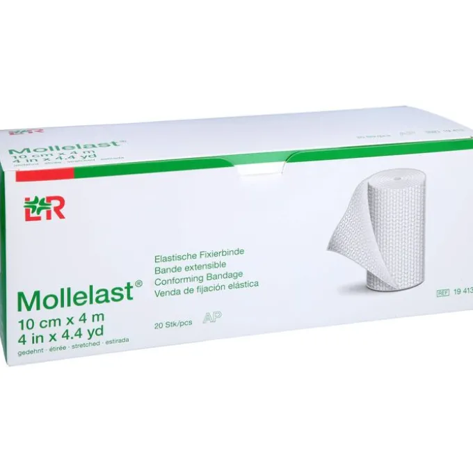 MOLLELAST Binden 10 cmx4 m weiß 20 St