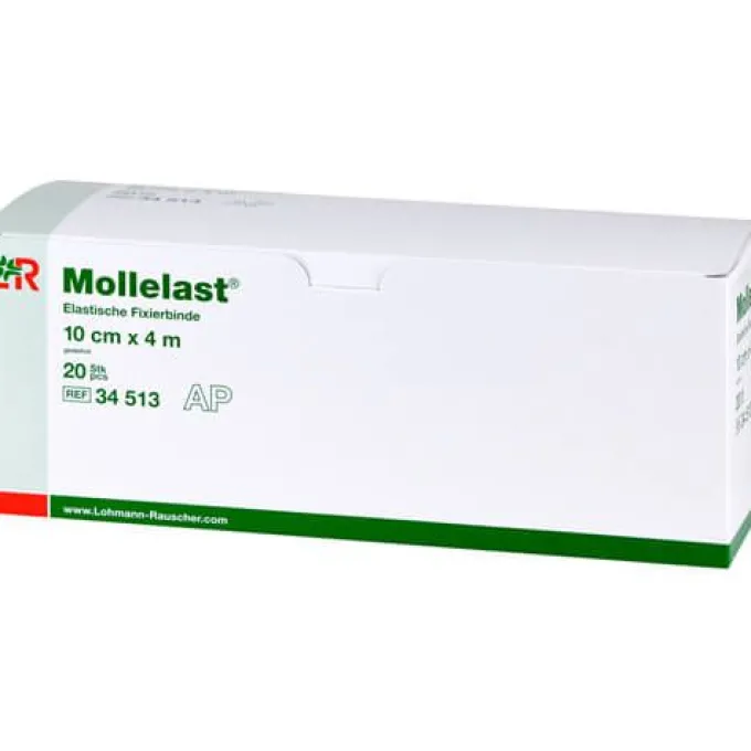 MOLLELAST Binden 10 cmx4 m weiß 20 St