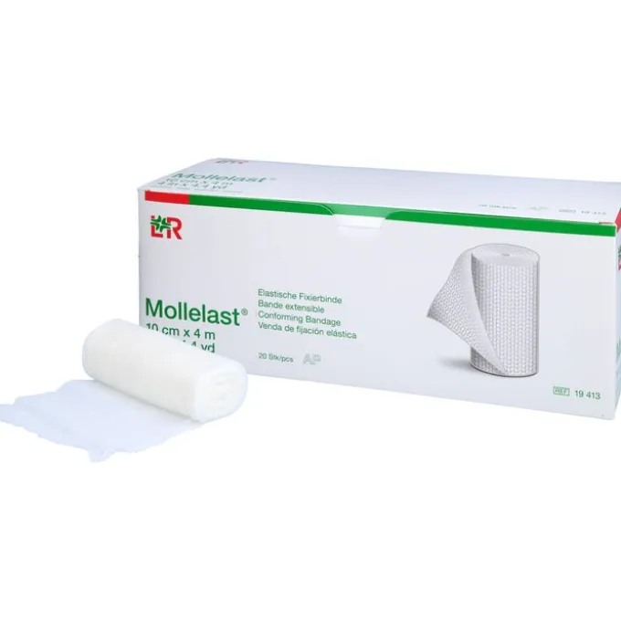 MOLLELAST Binden 10 cmx4 m weiß 20 St