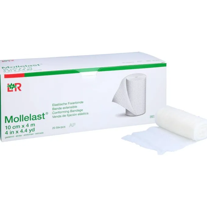 MOLLELAST Binden 10 cmx4 m weiß 20 St