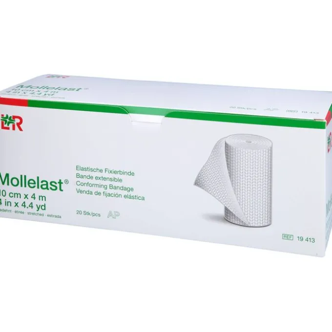 MOLLELAST Binden 10 cmx4 m weiß 20 St