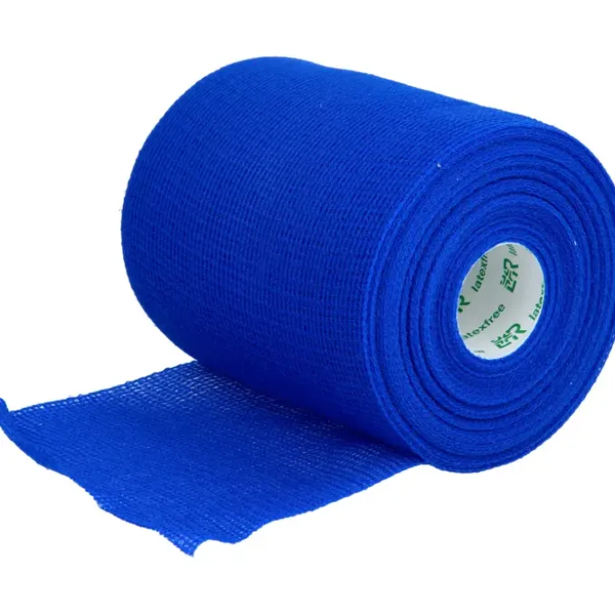 MOLLELAST haft Binden latexfrei 10 cmx20 m blau 1 St