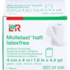 MOLLELAST haft Binden latexfrei 4 cmx4 m weiß 1 St
