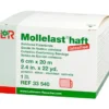 MOLLELAST haft Binden latexfrei 6 cmx20 m rot 1 St