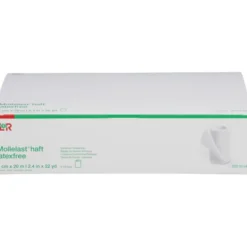 MOLLELAST haft Binden latexfrei 6 cmx20 m weiß 6 St