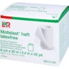 MOLLELAST haft Binden latexfrei 6 cmx20 m weiß 1 St