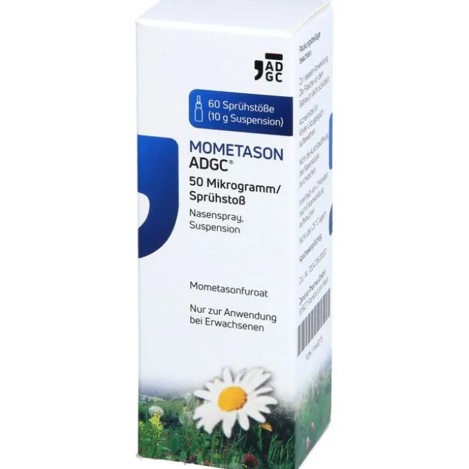 MOMETASON ADGC 50 μg/Sprühstoß Nasenspray 60 10 g