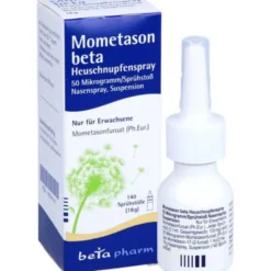MOMETASON beta Heuschnupfenspray 50μg/Sp.140 Sp.St 18 g