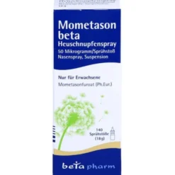 MOMETASON beta Heuschnupfenspray 50μg/Sp.140 Sp.St 18 g