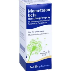 MOMETASON beta Heuschnupfenspray 50μg/Sp.140 Sp.St 18 g